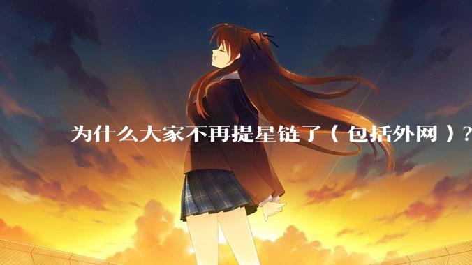 为什么大家不再提星链了（包括外网）？