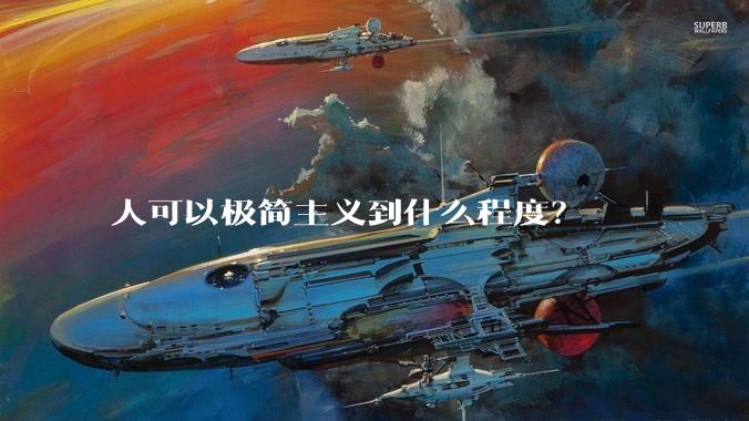 人可以极简主义到什么程度？