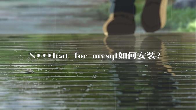 N***icat for mysql如何安装？